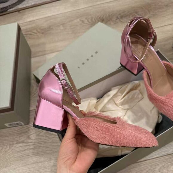 NIB Authentic Marni Mary Jane heels - Picture 2 of 3